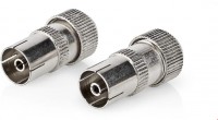 CSGB40922ME IEC-Stecker (2 Stk.) silber