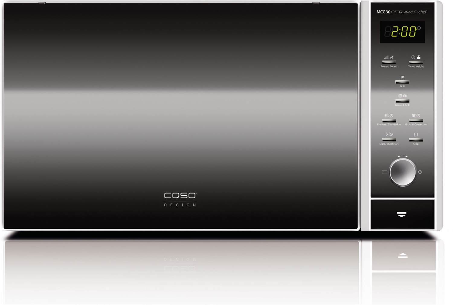 Image of MCG 30 Ceramic chef 3 in 1 Kombi-Mikrowelle schwarz
