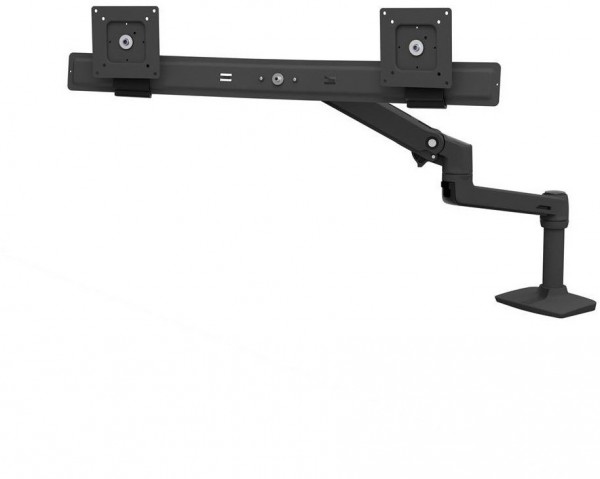 LX Dual Direct Monitor Arm für 2 Bildschirme 27" schwarz