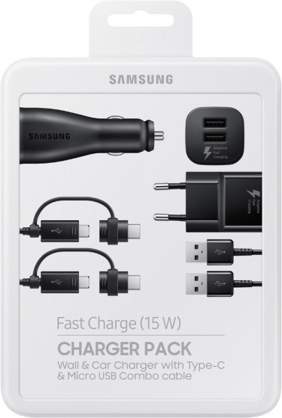 Charger Pack EP-U3100 Lade-Set schwarz