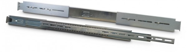 Teleskopschienensatz (48,3cm) für IPC silber