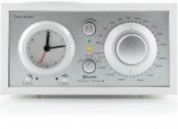 Model Three BT Uhrenradio weiß/silber
