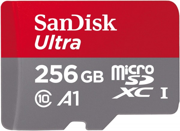 microSDXC Ultra (256GB) Speicherkarte + Adapter