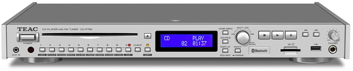 CD-P750DAB CD-Receiver silber