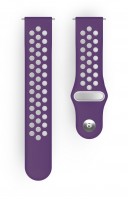 Sportarmband für Fitbit Versa 2/Versa (Lite) grau/lila