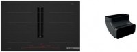 PXX82BGA7 Autark-Induktionsfeld mit Dunstabzug bestehend aus PXX82BD56E + HEZ9VDSB2 mattschwarz