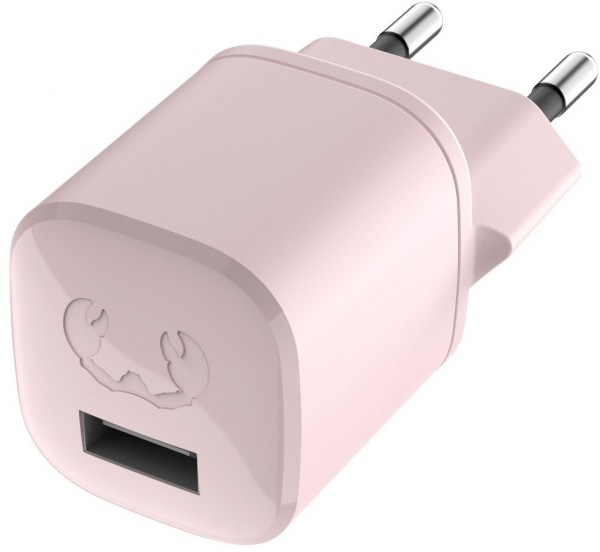 USB-A Mini Charger (12W) smokey pink