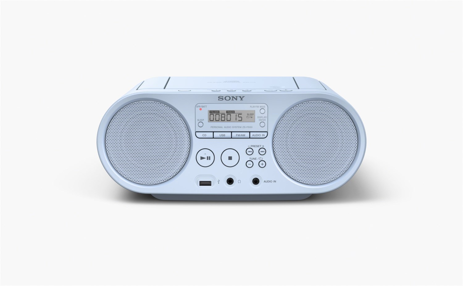 ZS-PS50L CD/Radio-System blau