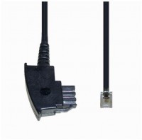T 36 Kab. TAE-F>We-St.6/4pol.,6m Telefon-Adapter