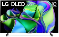 OLED42C38LA 106 cm (42") OLED-TV, 4K Ultra HD, Smart-TV, HDR-Wiedergabe, Sprachsteuerung