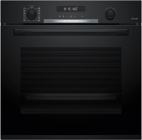 HBG378AB4 Einbaubackofen schwarz, 71 l, Pizza-Stufe, schnelles Vorheizen, pyrolytische Selbstreinigung, 59,4 cm breit, A+