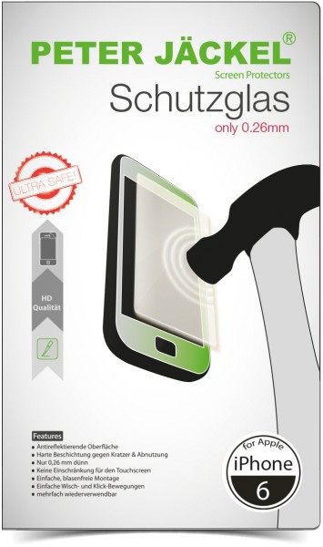 HD Glass Protector für iPhone 6