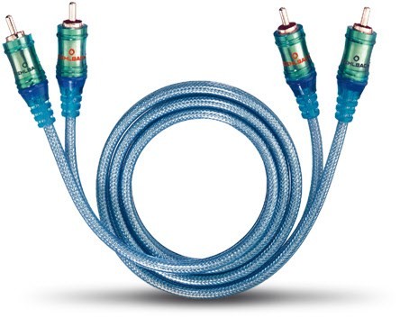 NF Set (2m) Cinchkabel eisblau