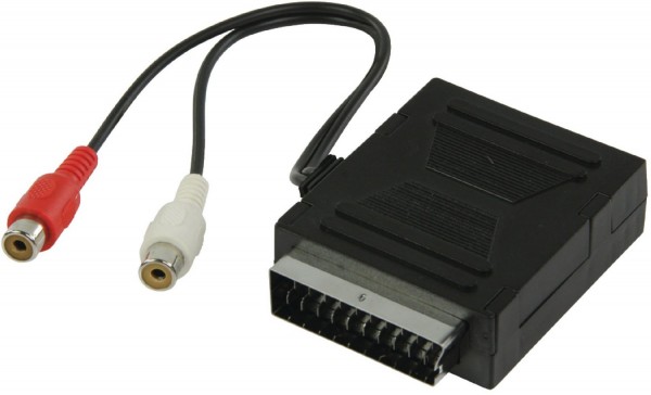 VLVP31931B02 SCART-Adapter (0,2m) schwarz