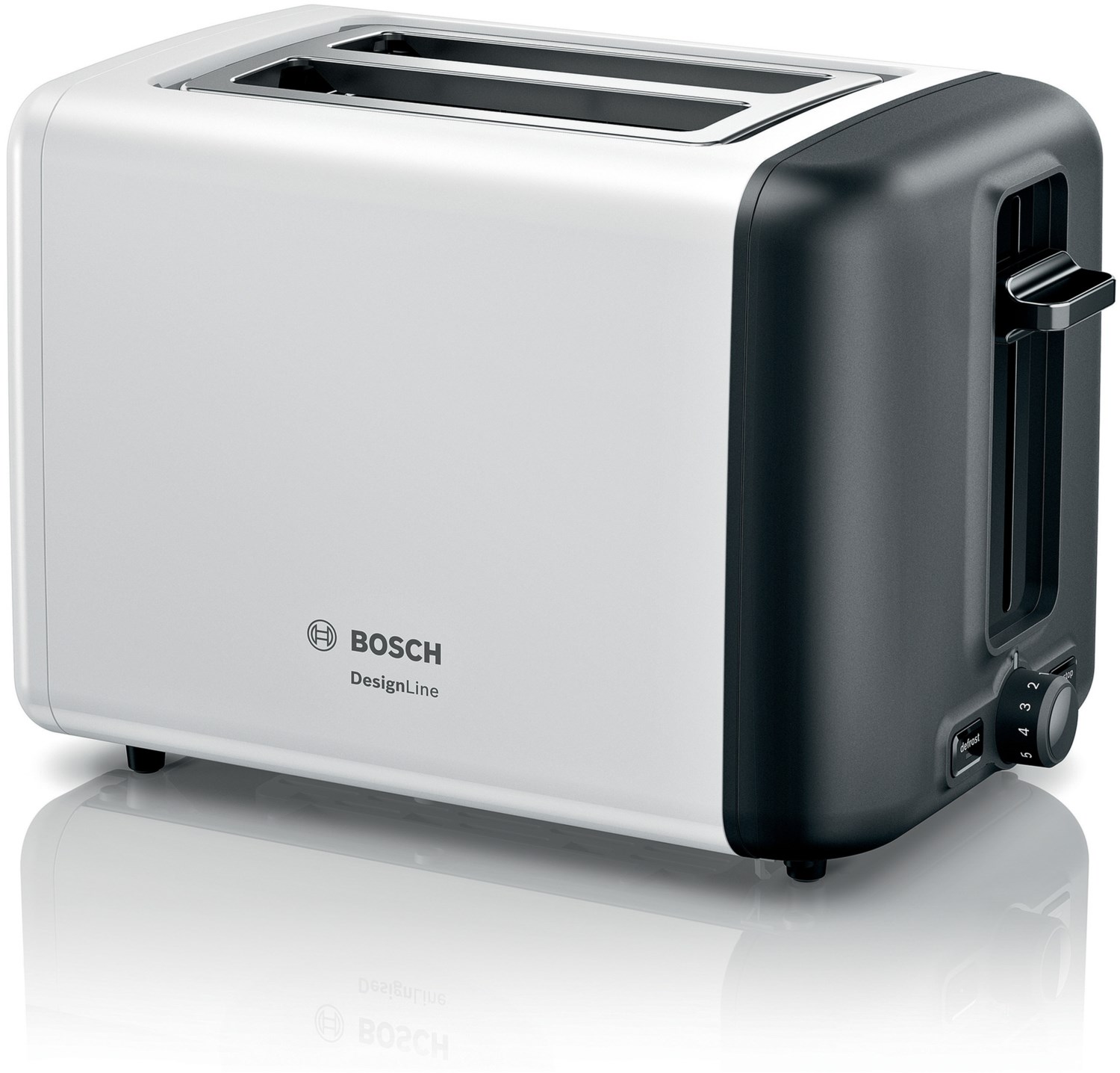 TAT3P421DE Kompakt-Toaster weiß/schwarz