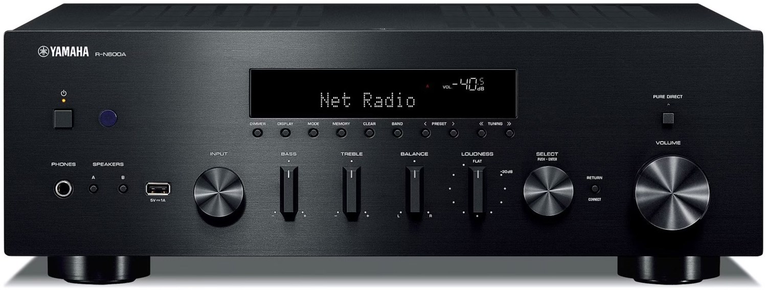 R-N600A Stereo-Receiver & Netzwerk-Player schwarz