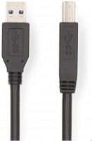 CCGL61100BK20 USB 3.2 Kabel (2m) USB-Stecker > USB-B-Buchse schwarz
