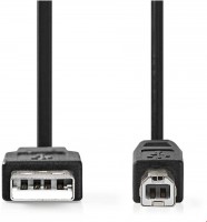 CCGL60100BK50 USB 2.0 Kabel (5m) USB Stecker > USB-B Stecker schwarz