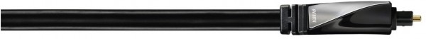 Audio-Lichtleiter-Kabel ODT-Stecker schwarz