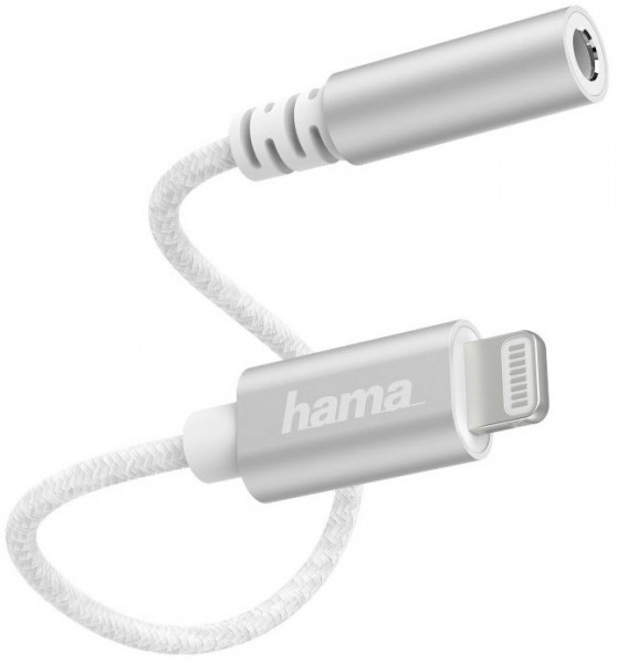 3,5-mm/Lightning-Adapter weiß