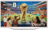 43S5DQ 108 cm (43") Hi-QLED Déco TV weiß, 4K Ultra HD, Smart-TV, DVB-T2/DVB-C/DVB-S2, Sprachsteuerung