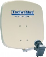 DigiDish 45 Universal-Twin-LNB Satellitenantenne beige