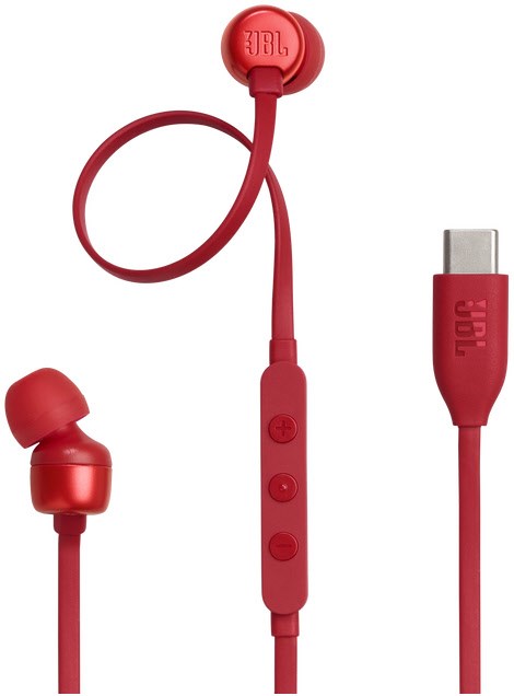 Tune310C In-Ear-Kopfhörer mit Kabel rot