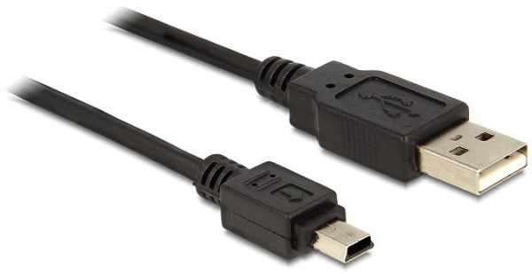 USB 2.0-A > mini-B St./St. (70cm)