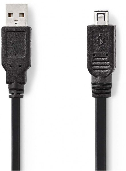 CCGP60200BK20 USB 2.0 Kabel (2m) schwarz A-Stecker>Hirose Mini 4-pol. Stecker