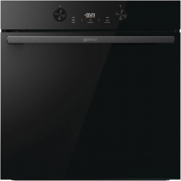 BPS6737E04DBG Einbaubackofen tiefschwarz, 77 l, Pizza-Stufe, schnelles Vorheizen, pyrolytische Selbstreinigung, 59,5 cm breit, A+