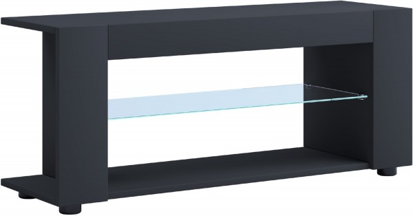 Plexalo XL TV-Lowboard anthrazit