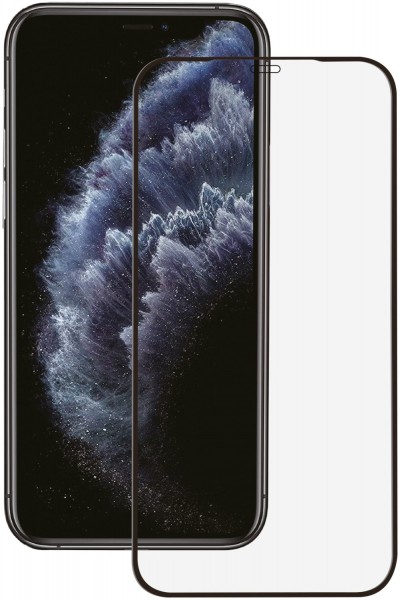 SPGLASVVIPH12M/PBK_FS 2,5D Glas für iPhone 12/12 Pro transparent