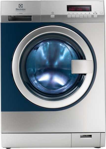 myPROzip WE170PP Gewerbe Waschmaschine edelstahl, 8 kg, 1400 U/min, 75 dBA