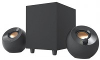Pebble Plus Stereo-Subwoofer-System schwarz