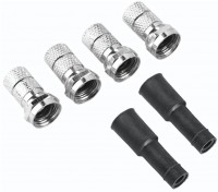 SAT-Anschluss-Set Twin-LNB 6-teilig