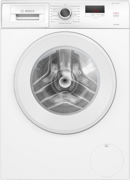 WGE02471 Stand-Waschmaschine-Frontlader weiss, 7 kg, 1400 U/min, Serie 2, 70 dBA
