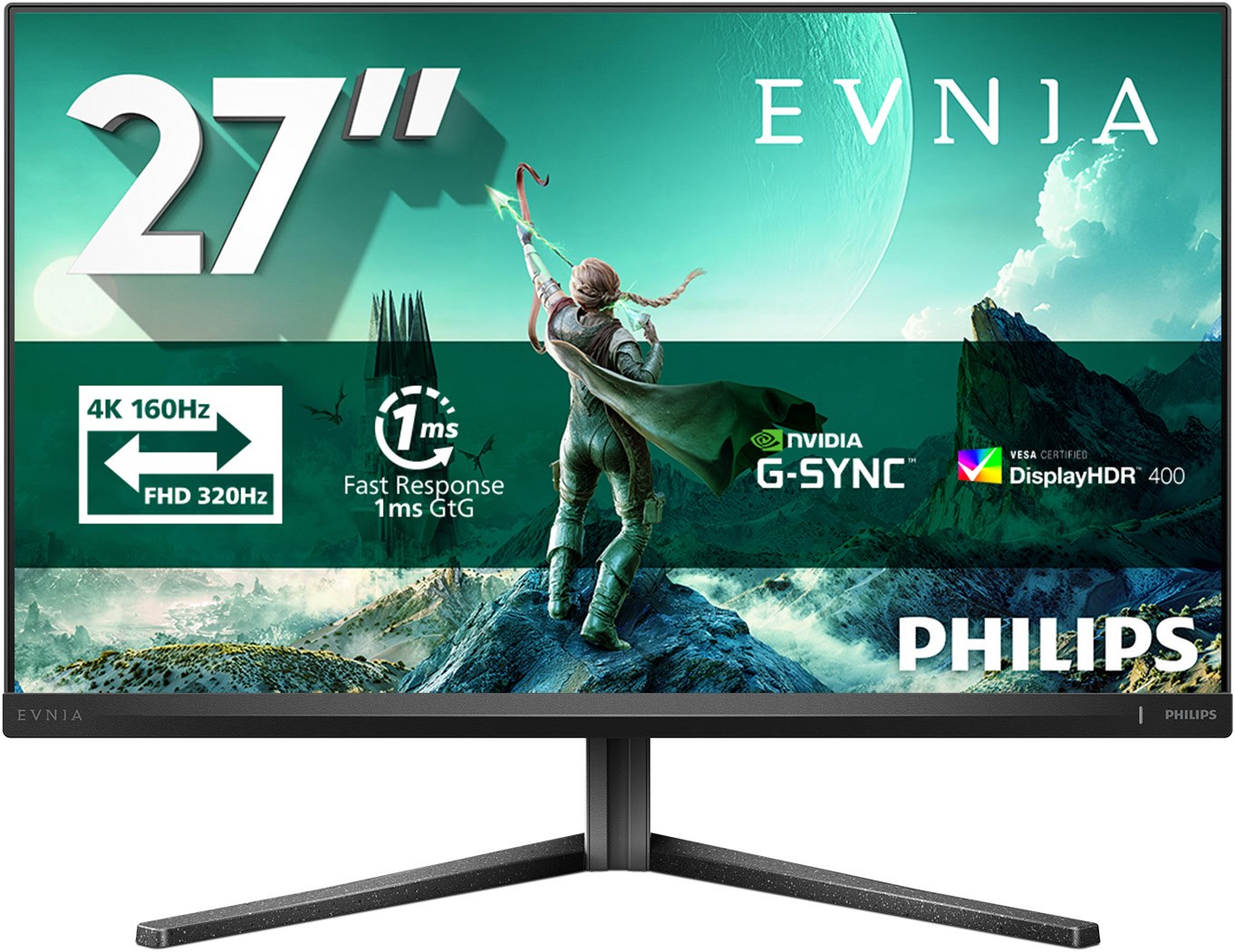 Image of 27" Philips Evnia 3000 27M2N3800A - 3840x2160 (4K) - 160Hz - IPS