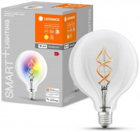Smartes LED-Filament 4,5W, E27 silber