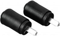 LS-Stecker schraubbar, 2 St. schwarz