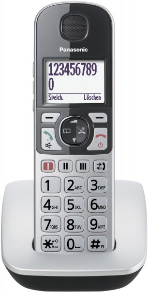 KX-TGE510GS Schnurlostelefon silber