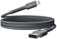 FlexWave USB>Lightning Kabel (0,7m) storm grey