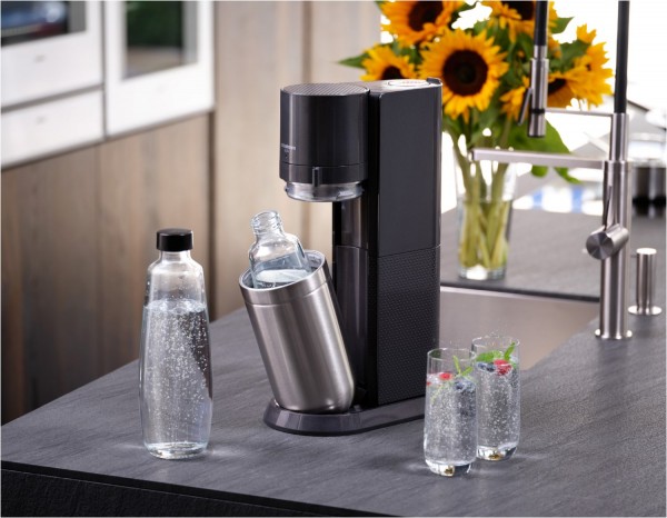SodaStream DUO Promopack Trinkwasser-Sprudler titan