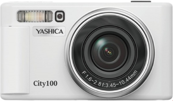 City 100 Digitale Kompaktkamera weiß