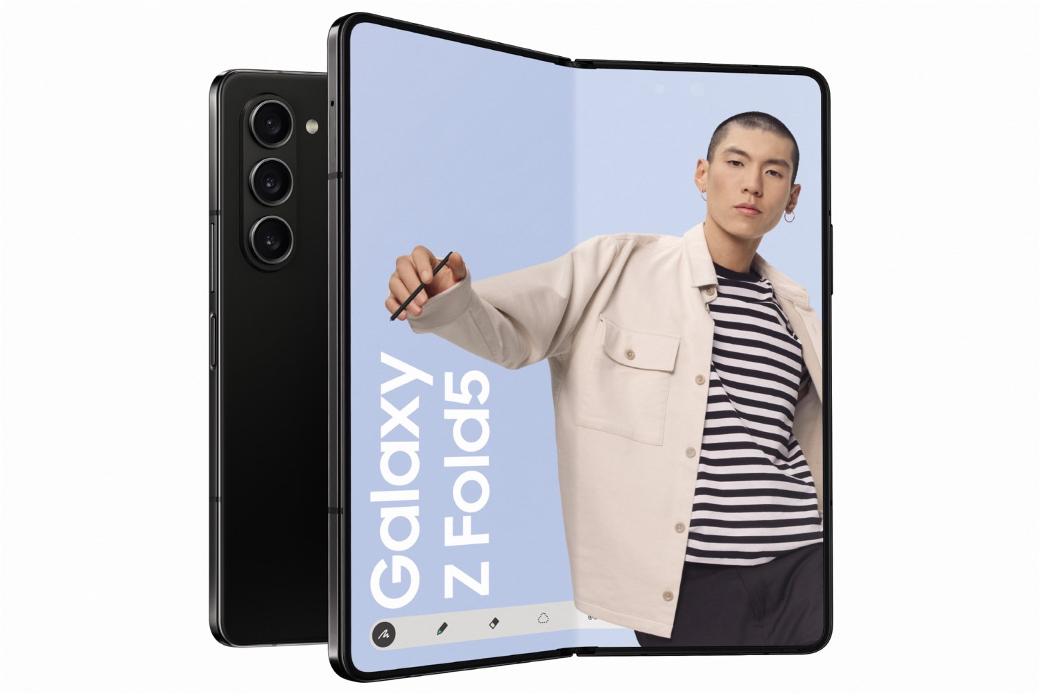 Galaxy phantom Fold5 Samsung Smartphone EURONICS Z (256GB) | black