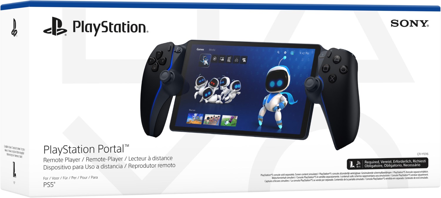 PlayStation 5 Portal Remote Player Midnight Black