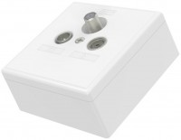 Skitu Universelle Antennendose 4in1 weiß