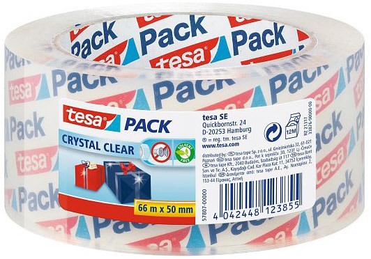 tesapack Crystal Clear PP (66m)