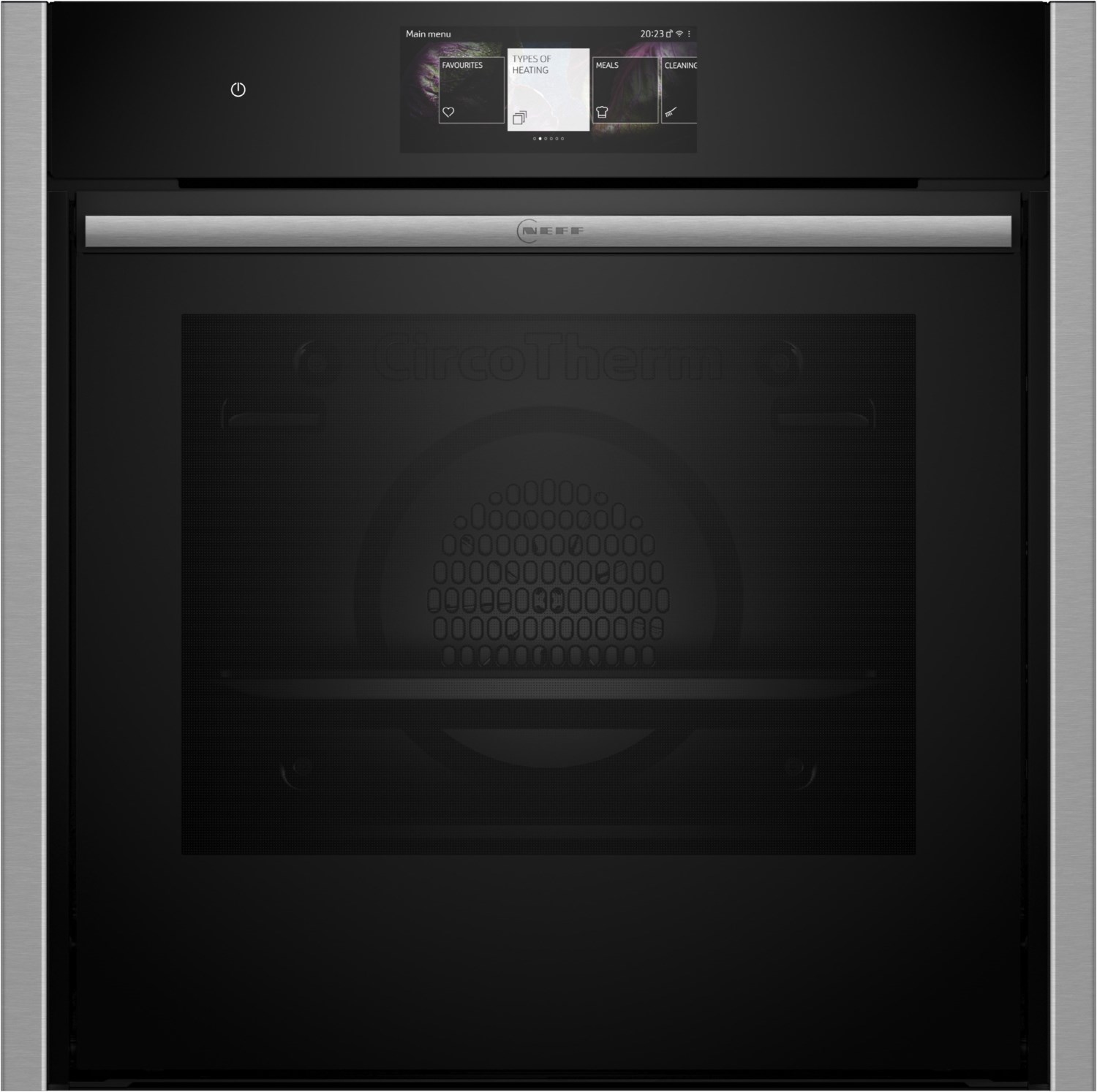 B54CR71N0 Einbaubackofen edelstahl, Pizza-Stufe, schnelles Vorheizen, Hefeteig-Gärstufe, Brotback-Stufe, WLAN, pyrolytische Selbstreinigung