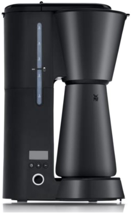 KÜCHENminis Aroma Thermo to go Filter-Kaffeemaschine mit Thermokanne deep black