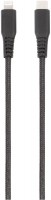 LongLife USB-C>Lightning (1,5m) Datenkabel schwarz